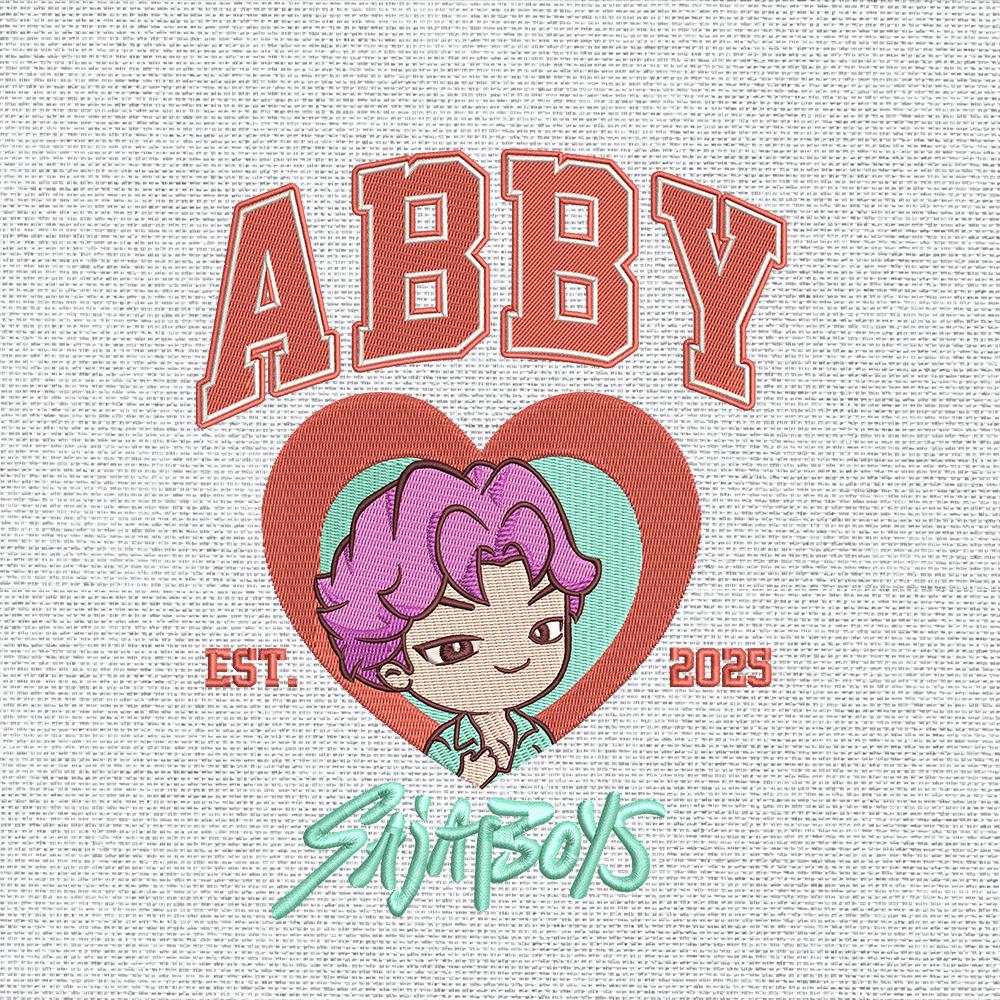 Saja Boys Kpop Embroidery Pattern Design