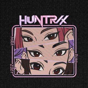 Kpop Demon Hunters Eyes Embroidery Pattern