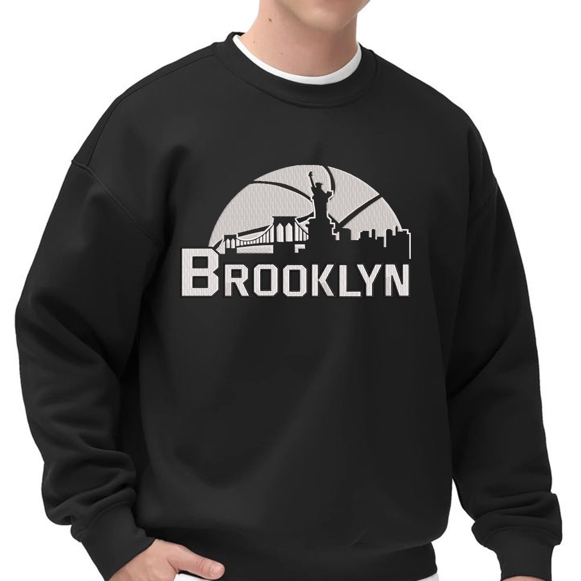 Brooklyn Basketball Embroidery Design Team Machine File