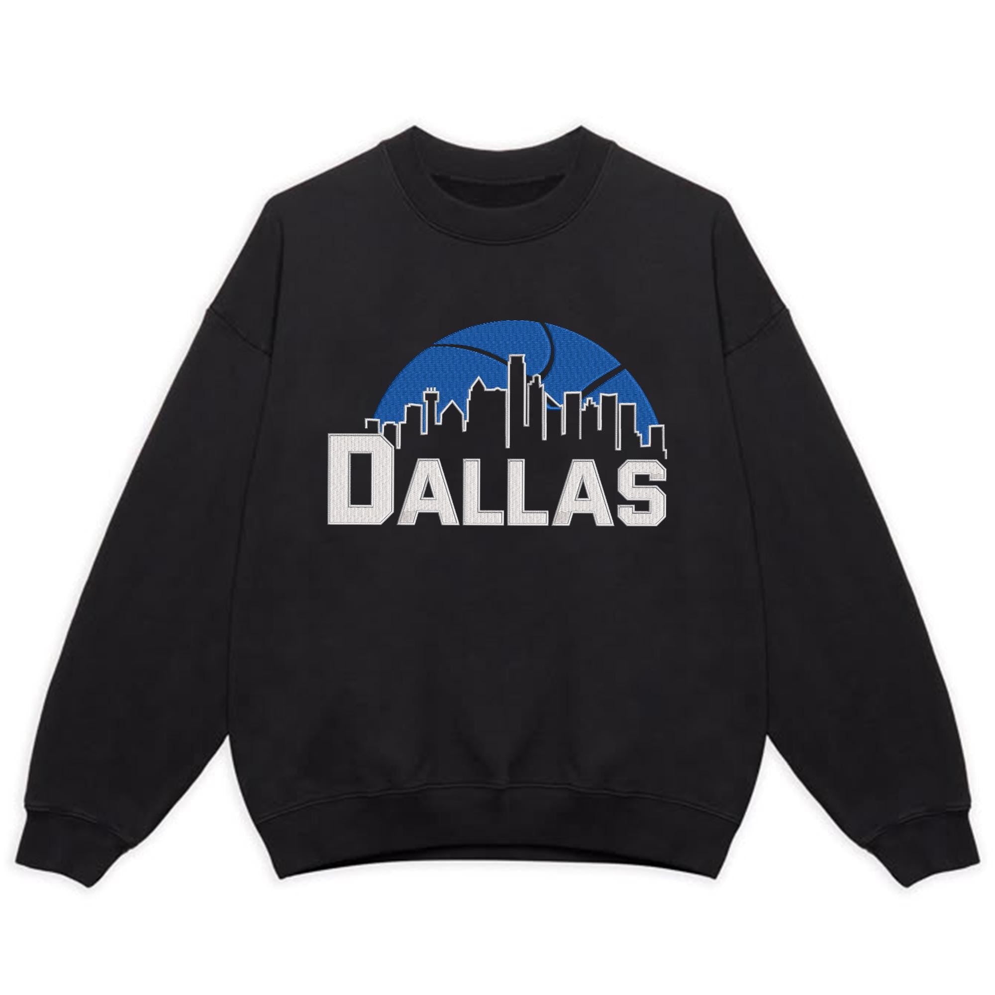 Dallas Basketball Embroidery Design Team Machine File