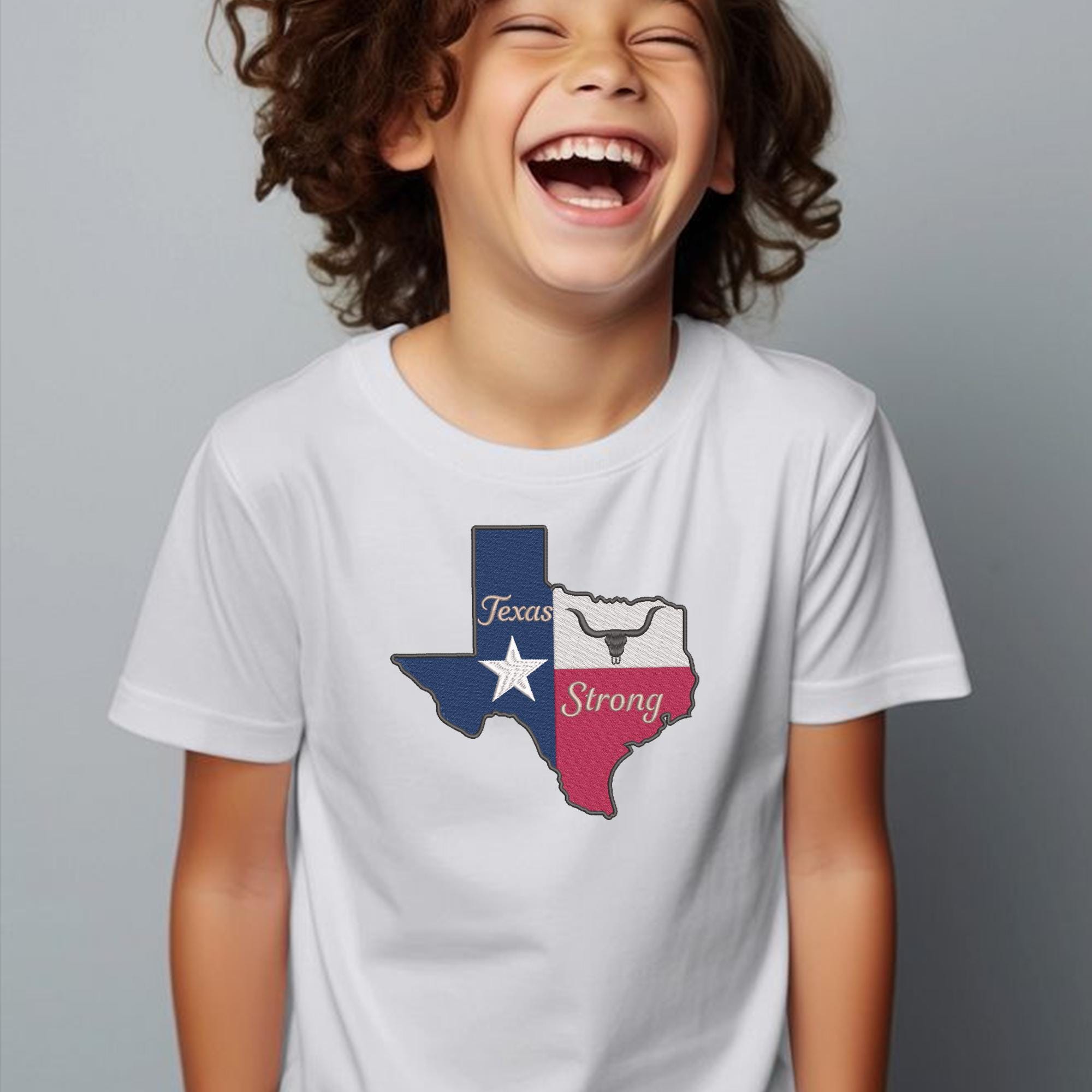 Texas Embroidery Design Flood Support Christian Prayers