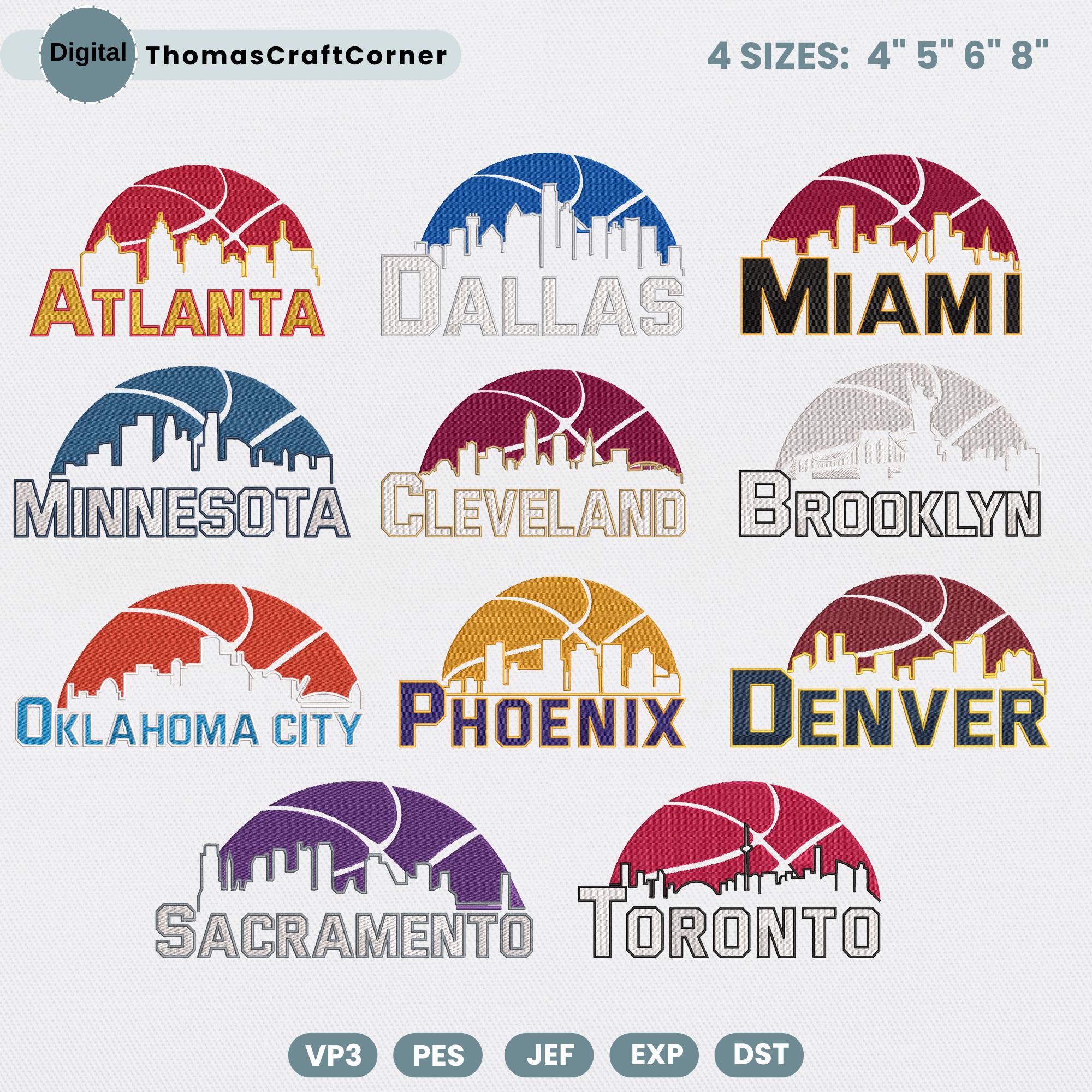 Basketball Embroidery Design Team Machine File Download