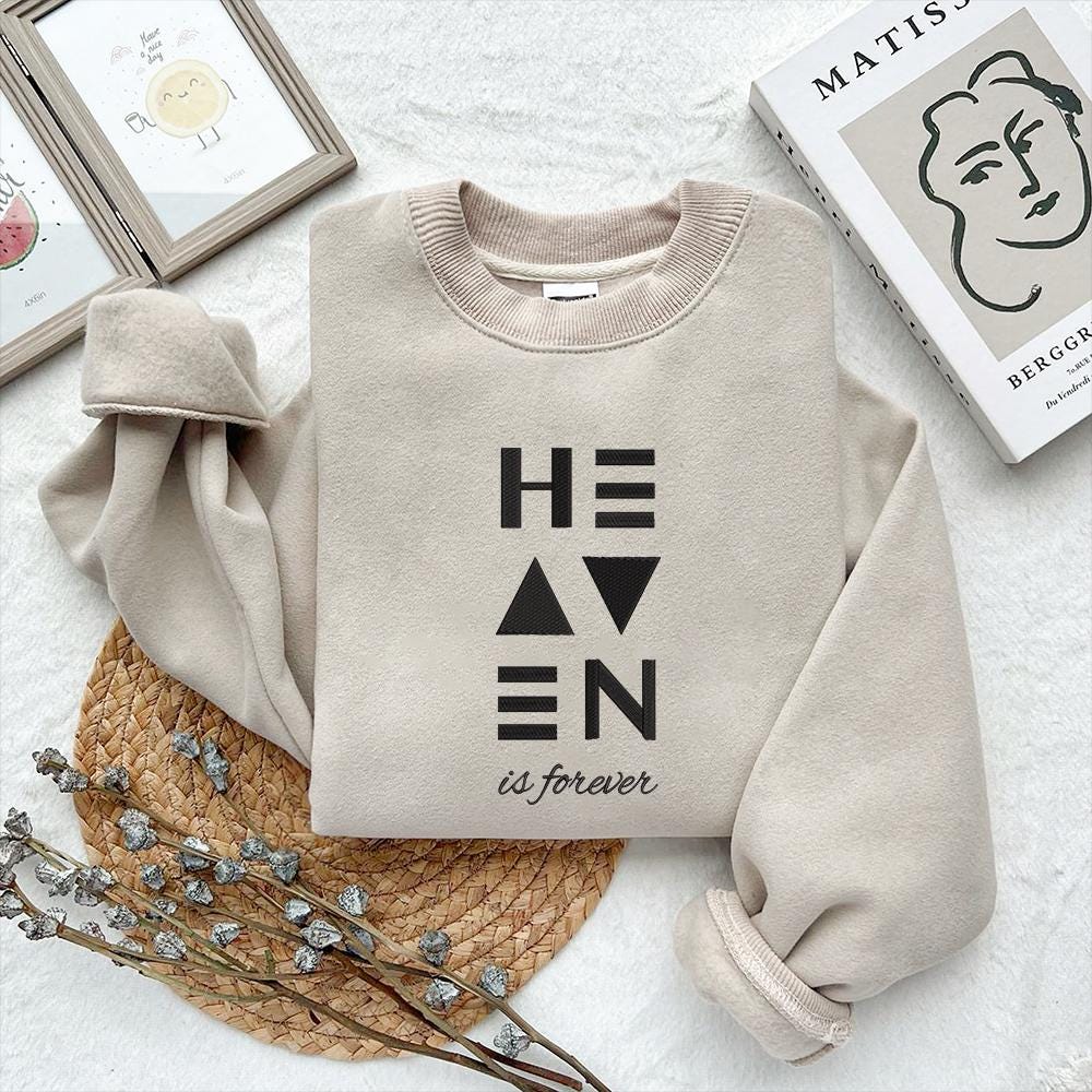 Heaven Forever Embroidery Design PES DST EXP JEF VP3 - ThredViora