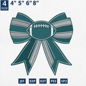 Philadelphia Football Embroidery Design Machine File Game Day