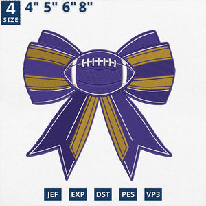 Baltimore Football Embroidery Design Machine File Download