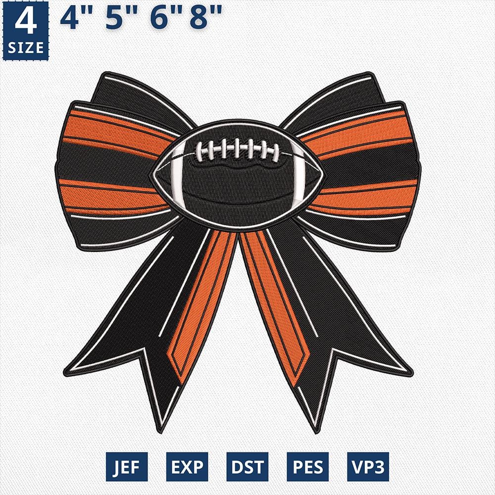 Cincinnati Football Embroidery Design Machine File Download