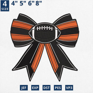 Cincinnati Football Embroidery Design Machine File Download