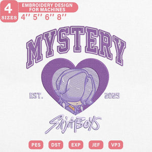 Kpop Boy Band Embroidery Pattern Design