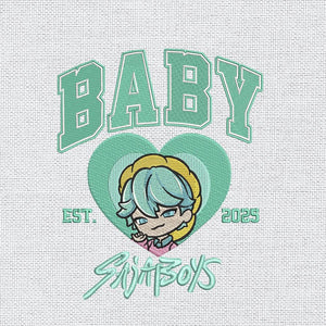 Saja Boys Kpop Embroidery Pattern Design