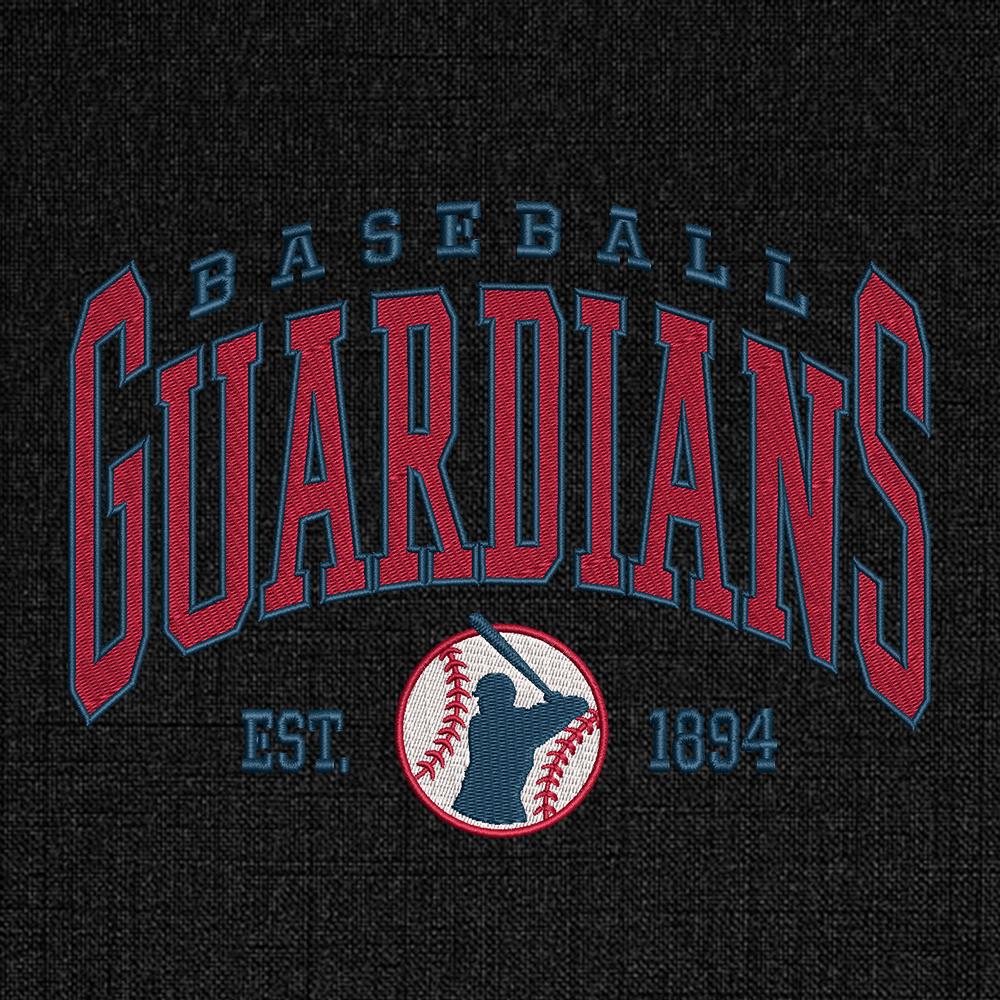 Vintage Cleveland Baseball Embroidery Design - PES DST JEF EXP VP3 - ThredViora