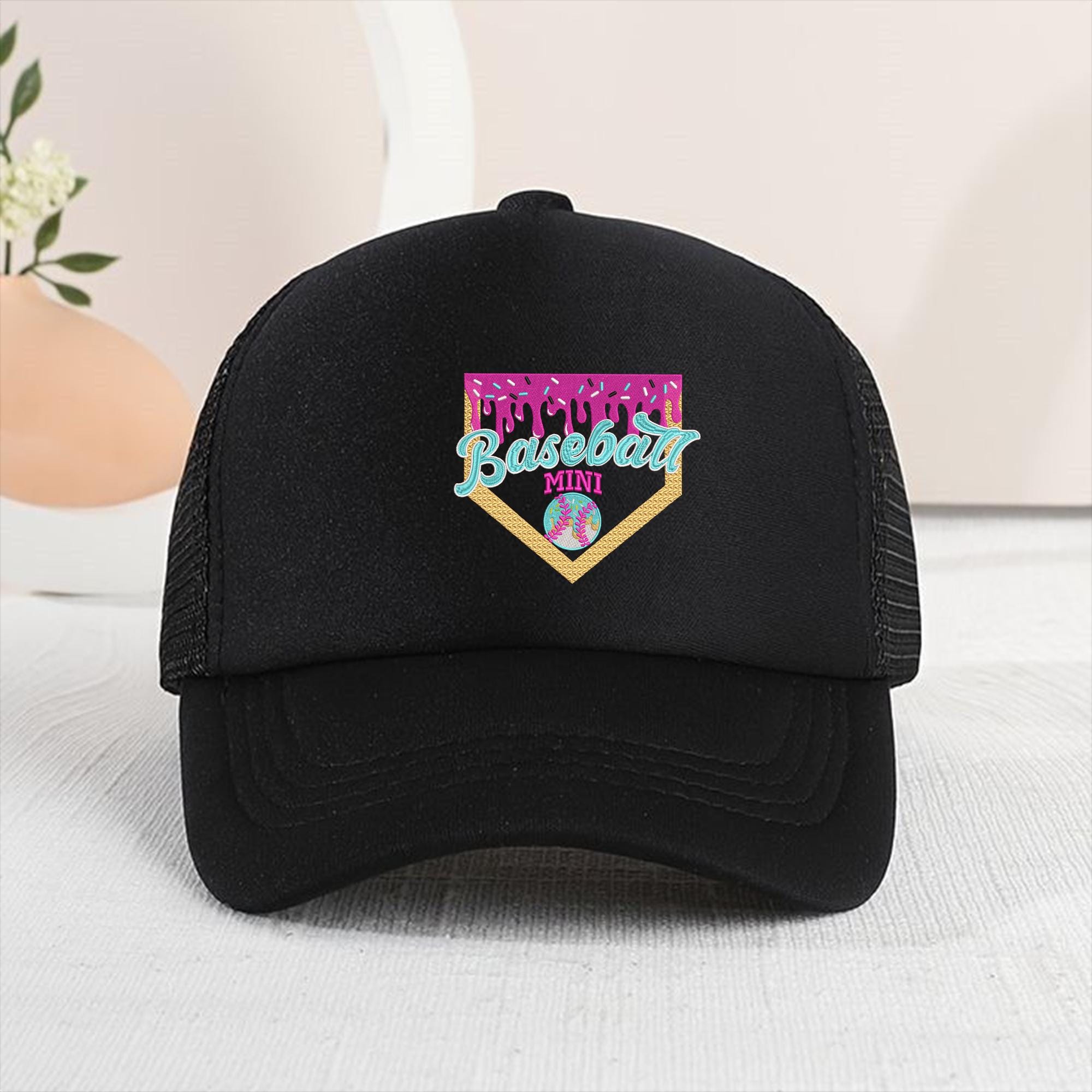 Baseball Embroidery Design Game Day Mom Mother's Day