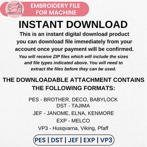 Anxiety Humor Embroidery Design PES DST JEF Instant Download - ThredViora