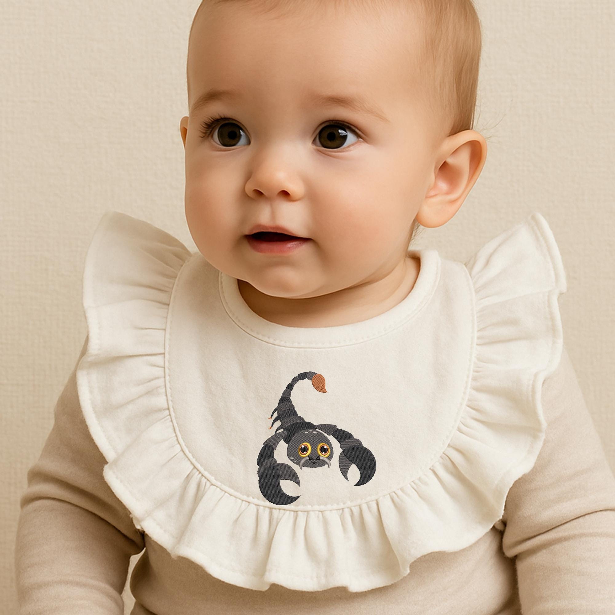 Scorpion Embroidery Design Insects Machine Embroidery Kid