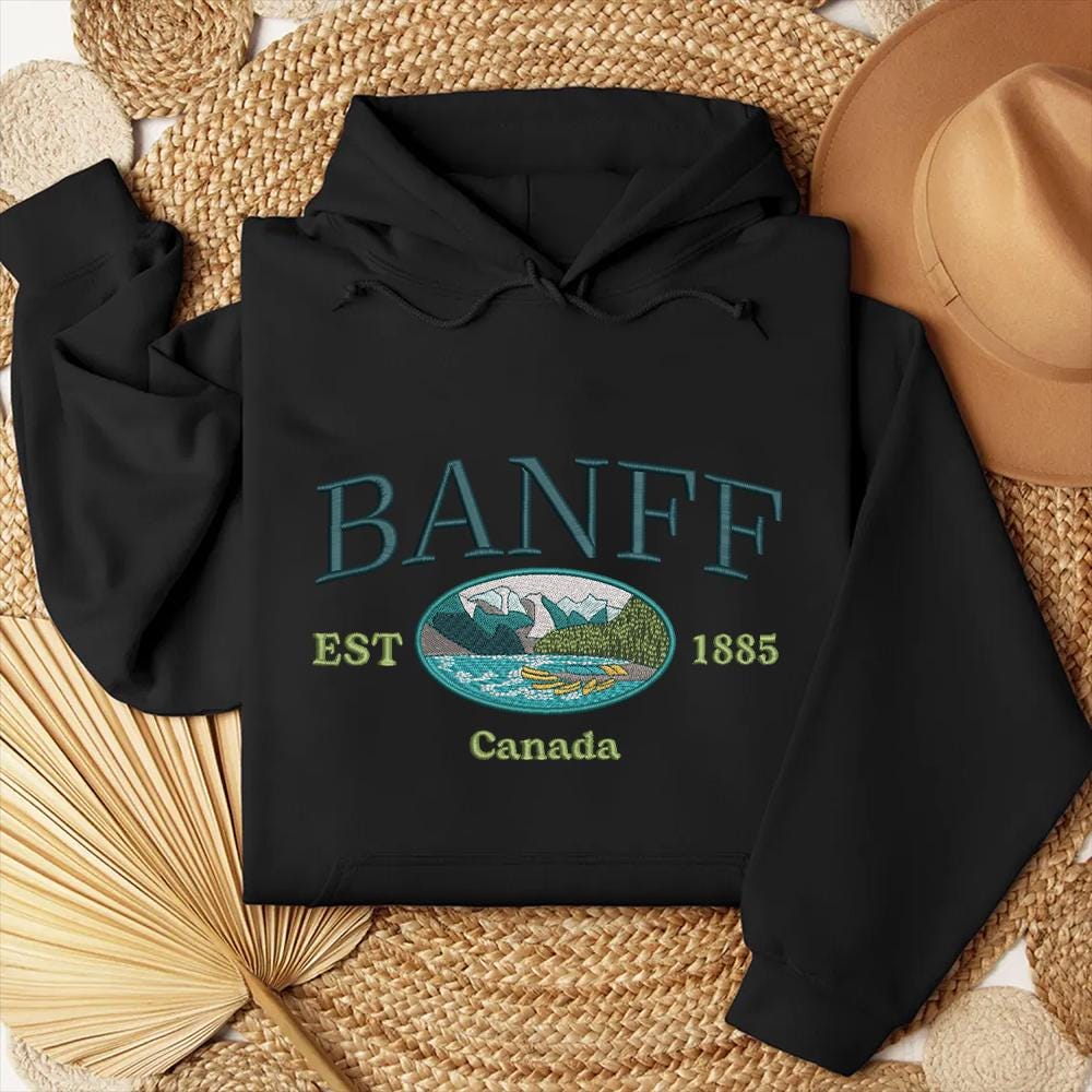 Banff Canada Embroidery Design Machine File Digital