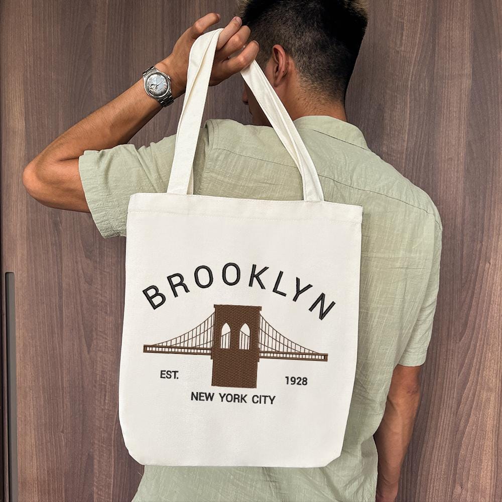 Brooklyn New York City Embroidery Design Machine File