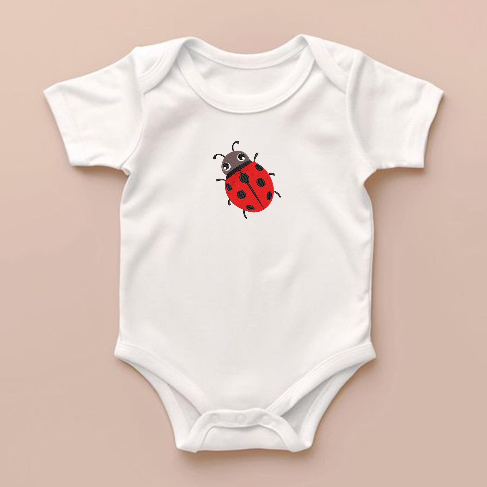 Ladybug Embroidery Design Insects Machine Kid