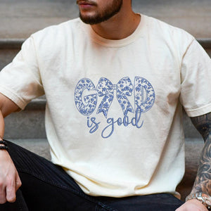 God Is Good Embroidery Pattern PES DST JEF Instant Download - ThredViora
