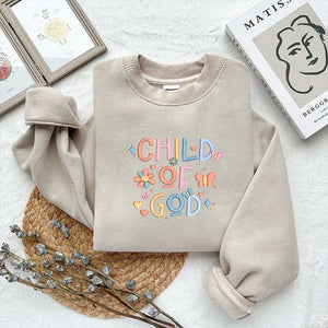Child of God Embroidery Pattern PES DST JEF Instant Download - ThredViora