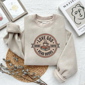 Love God Books Embroidery Pattern - PES, DST, JEF Files - ThredViora