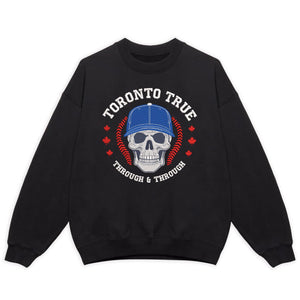 Toronto Baseball Embroidery Design Skull Sports Machine