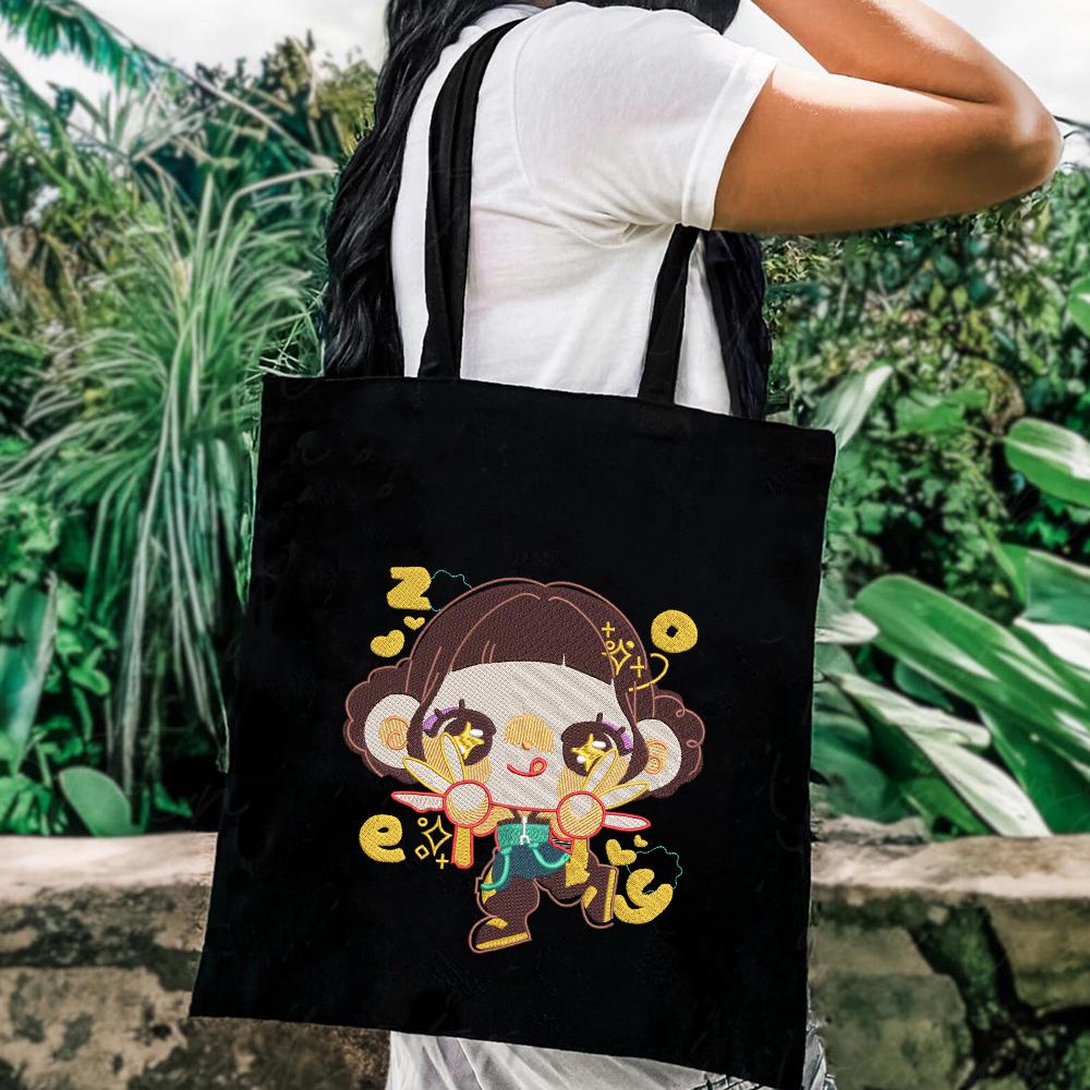 Zoey Chibi Kpop Embroidery Pattern Design