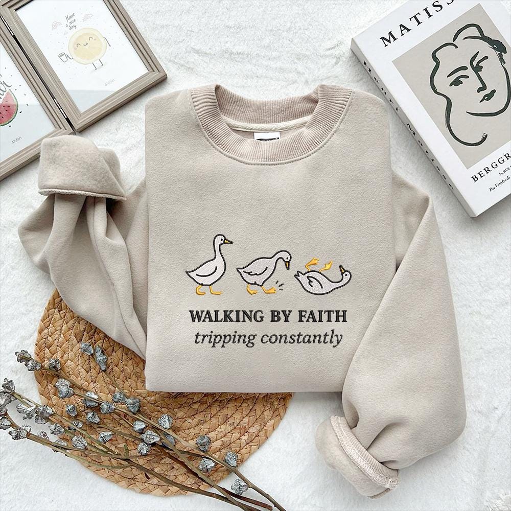 Funny Goose Christian Embroidery Design PES DST JEF VP3 - ThredViora
