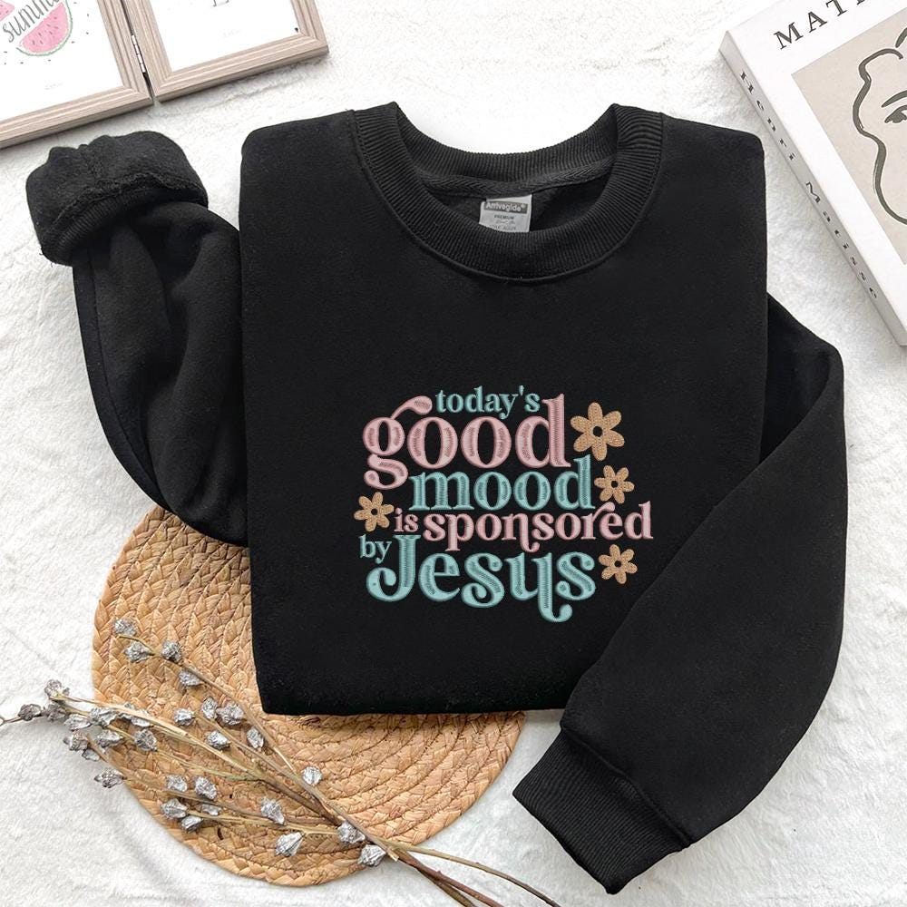 Christian Embroidery Design - Jesus Mood PES DST JEF VP3 - ThredViora