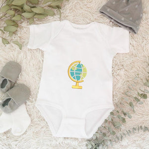 World Globe Embroidery Design Pattern PES DST JEF