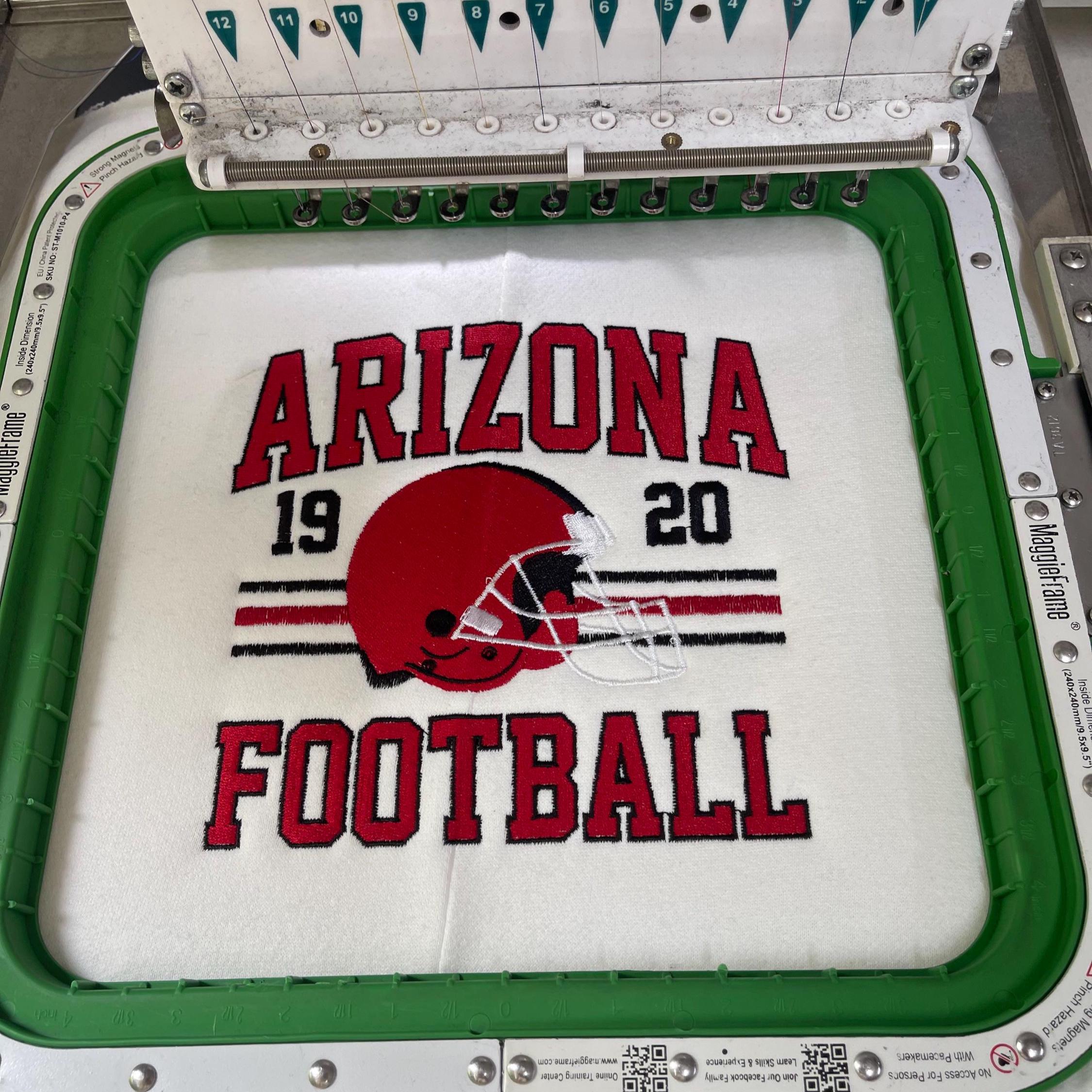 American Football Embroidery Design Helmet Bundle Game Day