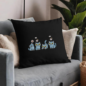 Blue Demon Tiger Embroidery Pattern Design