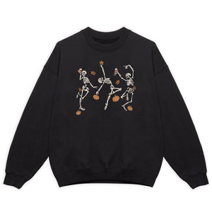 Halloween Skeleton Embroidery Design Spooky Season File