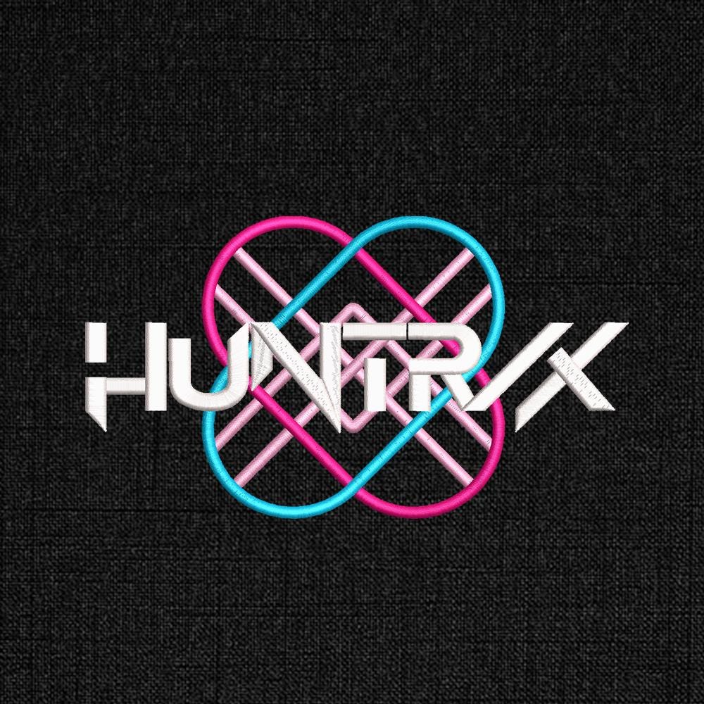 KPop Demon Hunters Embroidery Design Pattern
