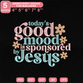 Christian Embroidery Design - Jesus Mood PES DST JEF VP3 - ThredViora