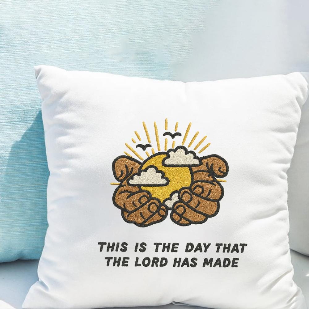 Inspirational Quote Embroidery Design - PES DST EXP JEF VP3 - ThredViora