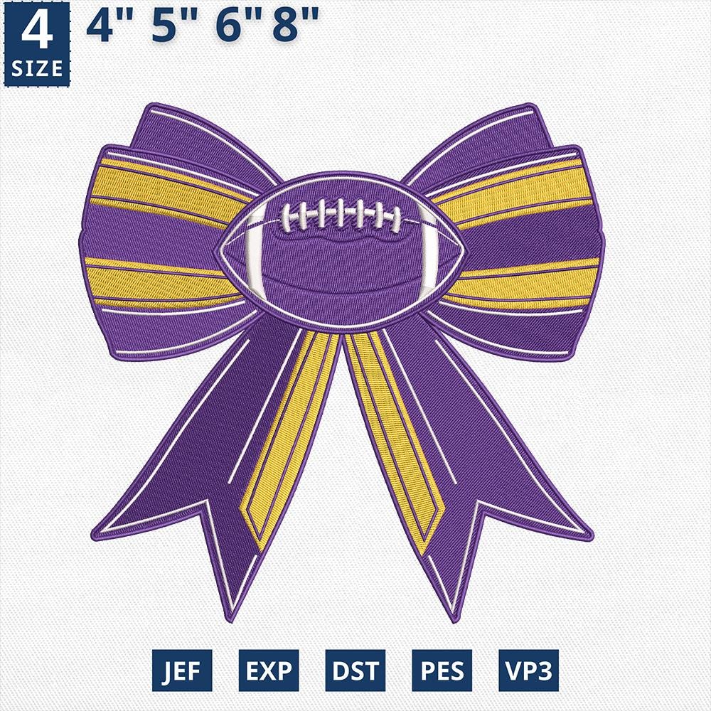 Minnesota Football Embroidery Design Machine File Game Day