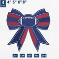 New York Football Embroidery Design Machine File Download
