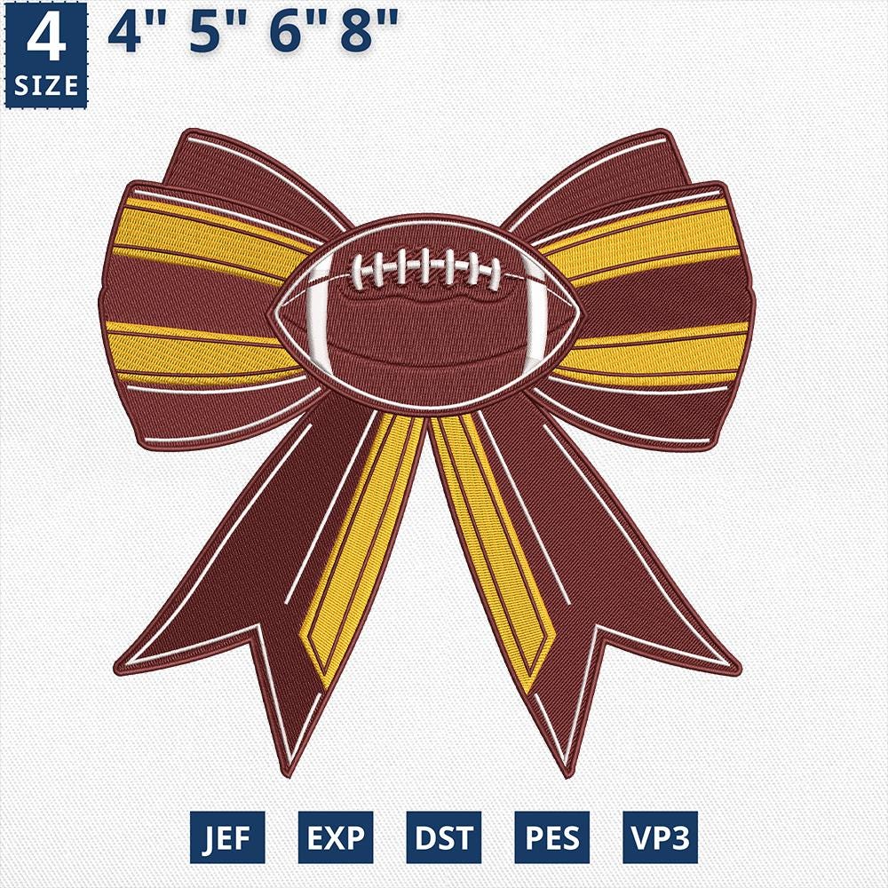Washington Football Embroidery Design Machine File Download