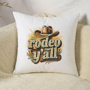 Rodeo Time Embroidery Design Cowboy Hat Western Cowgirl