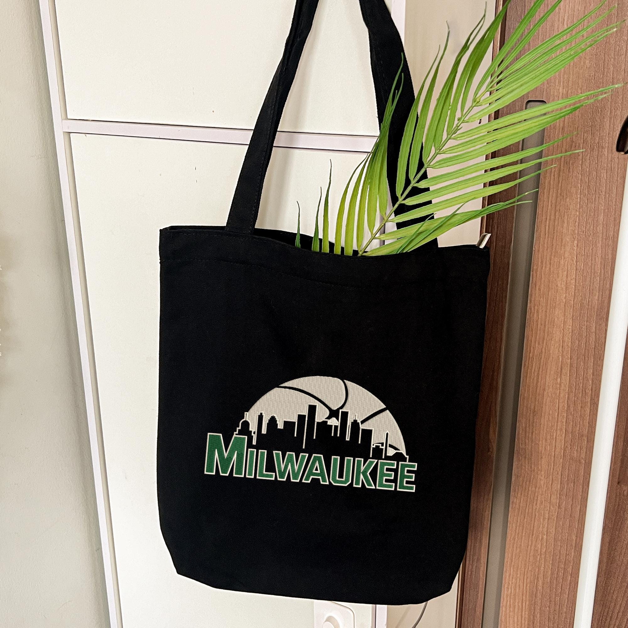 Milwaukee Basketball Embroidery Design Team Machine File