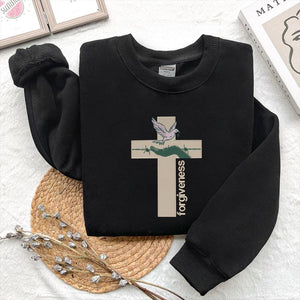 Dove & Cross Embroidery Pattern - PES, DST, EXP, JEF, VP3 - ThredViora