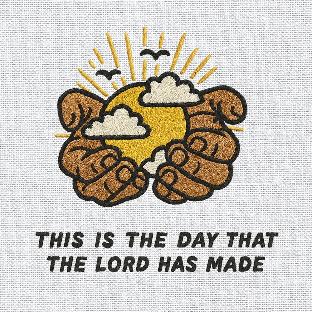 Inspirational Quote Embroidery Design - PES DST EXP JEF VP3 - ThredViora