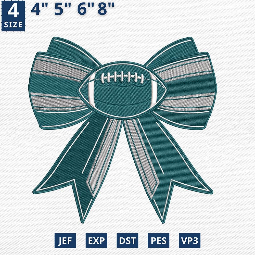 Philadelphia Football Embroidery Design Machine File Game Day
