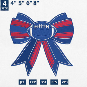 Buffalo Football Embroidery Design Machine File Download