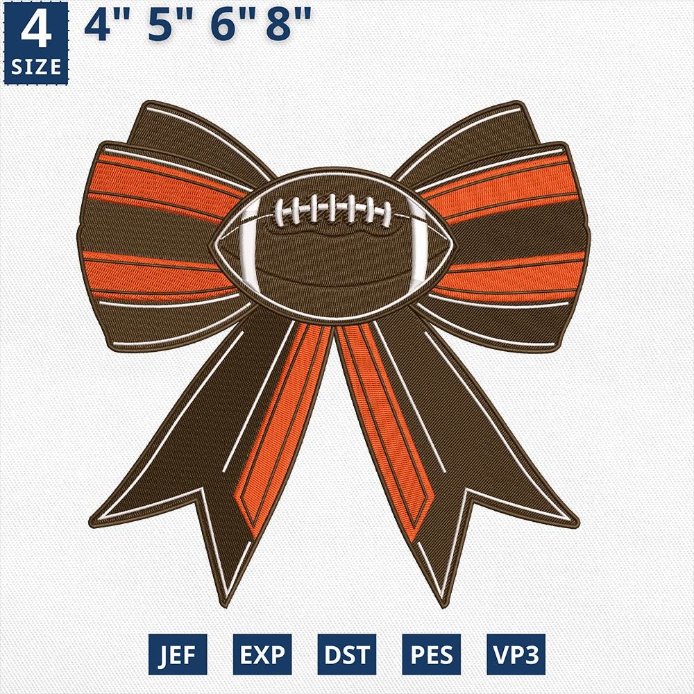 Cleveland Football Embroidery Design Machine File Download